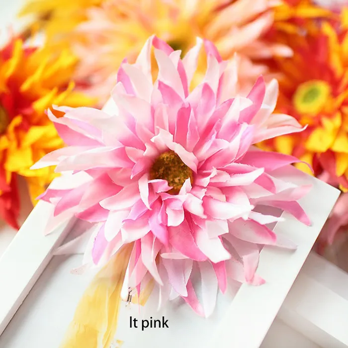 dia11cm/4.3inch wholesale emulational silk big coreopsis flower head for home,garden,wedding,or wall ornament decoration