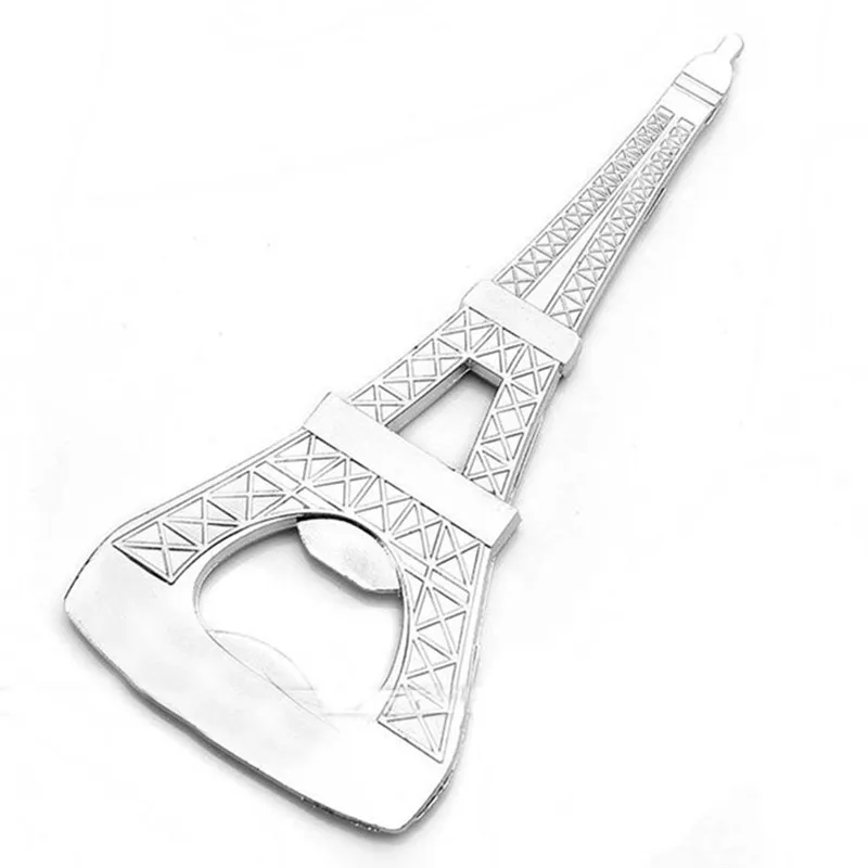 Gift La Tour Eiffel Tower Chrome can beer Bottle Opener Party Favor LZ00454199562