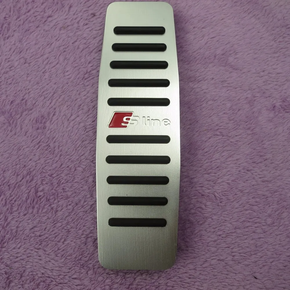 Voor AUDI Q7 2006-2015 Brandstofrem voetsteun bij pedalen plaat antislip aluminiumlegering versneller rempedaal pads covers stickers