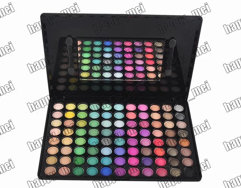 Factory Direct DHL Darmowa Wysyłka Nowy Professional Makeup Oczy Brak Logo 88 Kolory Eye Shadow Paleta! 2 kolory