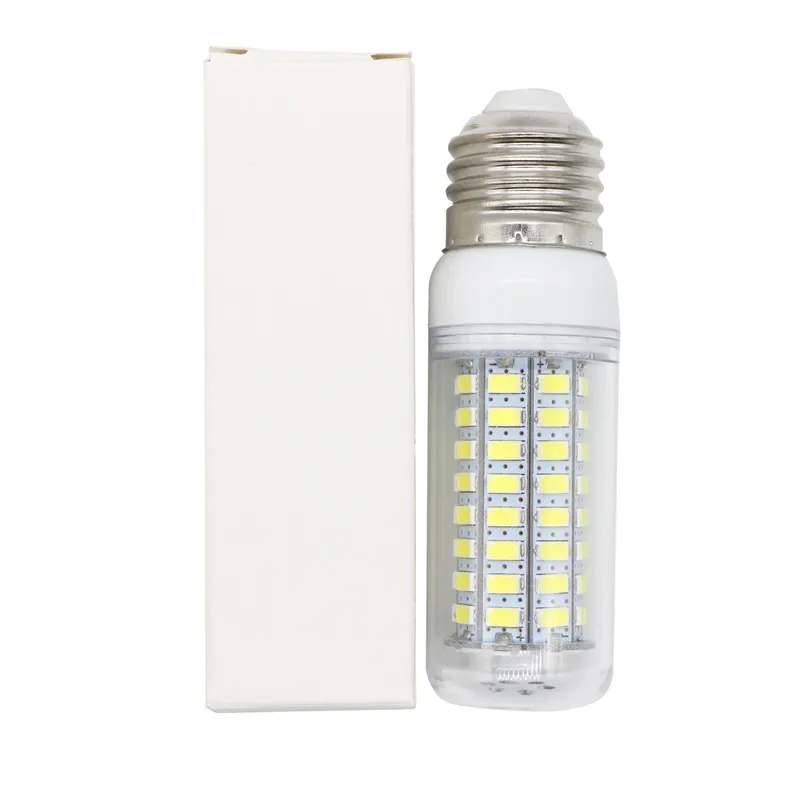 Edison2011 Светодиодная лампа E27 E14 SMD 5730 72 Светодиоды Кукурузные лампы 220 В 110 В 72 Светодиоды Лампада Светодиодная Свеча Свет