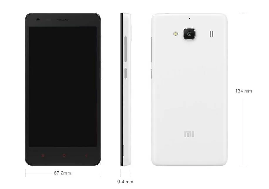 الأصلي xiaomi redmi 2 4G lte الهاتف الخليوي 1GB 2GB RAM 8GB 16GB ROM 8.0MP 2200MAH الروبوت 4.7 بوصة رباعية النواة الهاتف المحمول الذكية