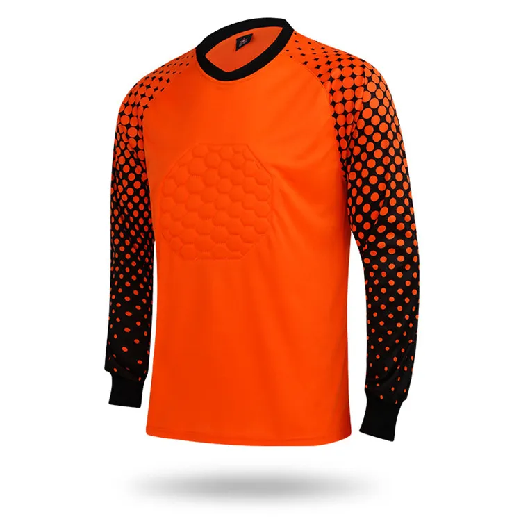 Maillots pour hommes Football chemise à manches longues pantalons courts athlète adulte pull maillot de Football gardien de but vêtements d'entraînement