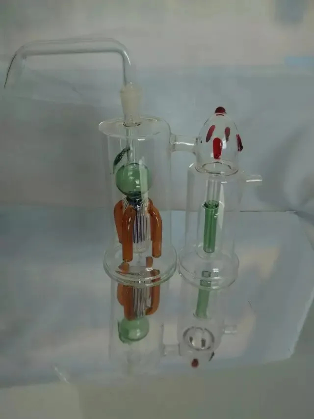 A-29 Hoogte Bongglass Klein Recycler Olie Rigs Water Pijp Douchekop Perc Bong Glass Pijpen Hookahs - Vlees en Bloed