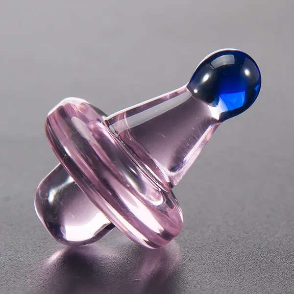 Accessori fumatori in vetro Carb Cap UFO colorato OD 23mm universale quarzo Banger Nail 19,5mm Enail sfera colorata Dab Rig 559