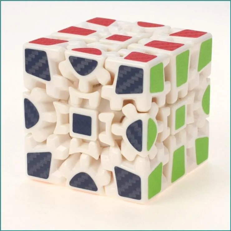 Génération Z-cube, engrenage deux générations, cube Rubik's en trois  étapes, cube Rubik's en forme spéciale, jouets casse-tête, autocollants en  fibre