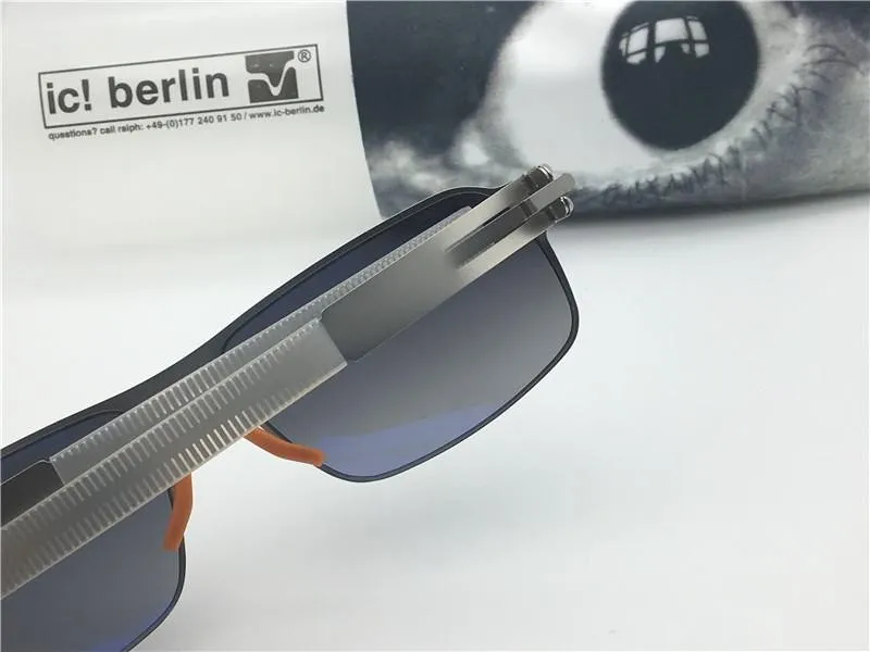 sunglasses germany designer sunglasses IC! Memory sunglasses for men oversize sun glasses removable stainless steel frame