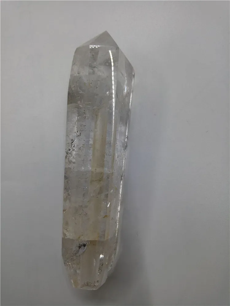 8-10 cm Cristallo di quarzo trasparente naturale personalità della moda tubo di fumo di sigaretta portatile bacchetta di cristallo guarigione del tubo