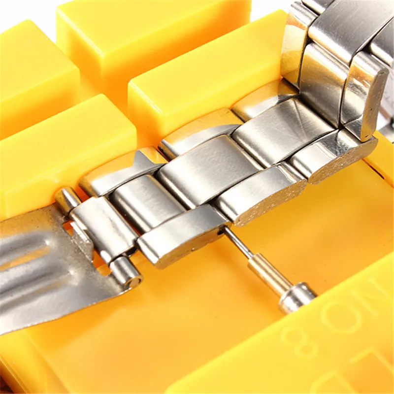 Желтый 28-миллиметровый ремешок для ремешка с ремешком для ремешка с прорезями для ремня + 3шт запасных штифтов