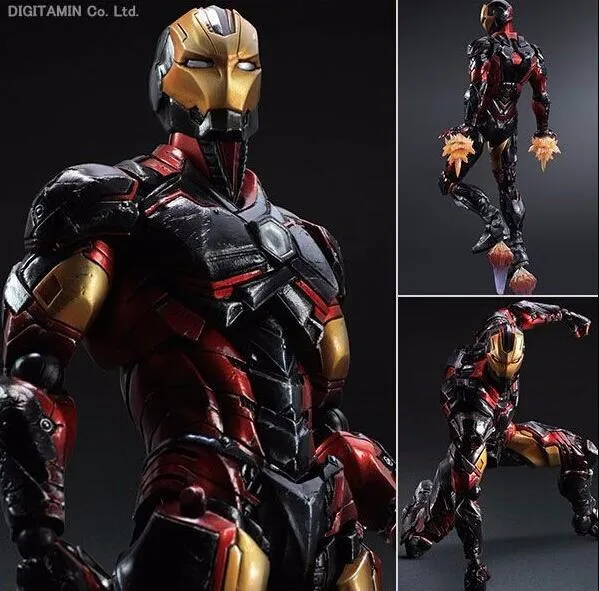 Jogar Arts Kai Homem De Ferro Super Herói de Idade de Ultron Tony Stark Hulkbuster PA 27 cm PVC Action Figure Boneca Brinquedos Caçoa o Presente Brinquedos