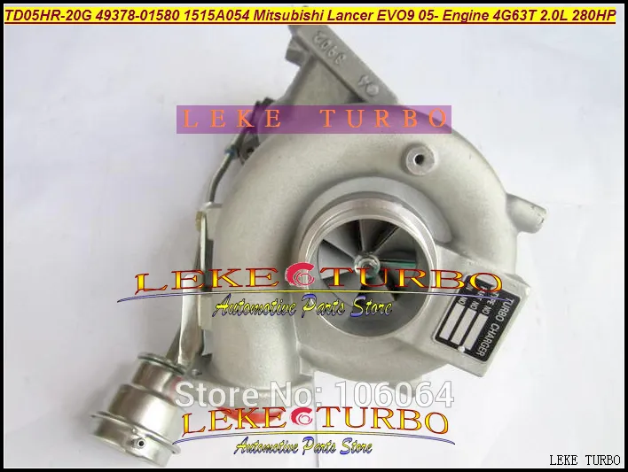 TD05HR-20G 49378-01580 1515A054 Turbo Turbocharger For MITSUBISHI LANCER 2.0L EVO9 2005- Engine 4G63 4G63T 280HP (4)