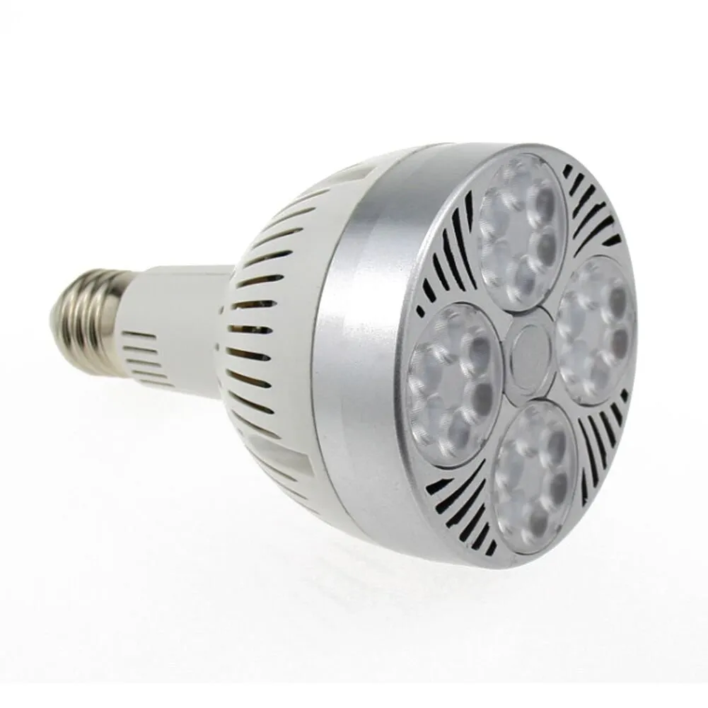 Żarówki LED 35W Par30 Wąski kątowy Bulb E27 Projekt z Flood Obiektyw Par Light Ciepłe Białe