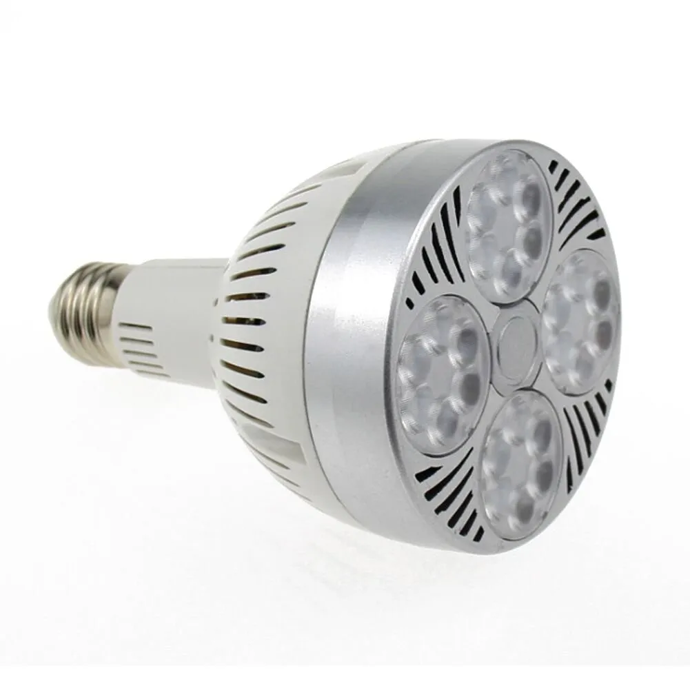 LED-lampor 35W Par30 smal vinkel Spotlight Lampa E27 Projekt med översvämningslins par lätt varm vit