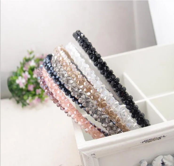 Hair band with crystals hand made . How to Make Magical Headbands with Pearls and Crystals  main image 4