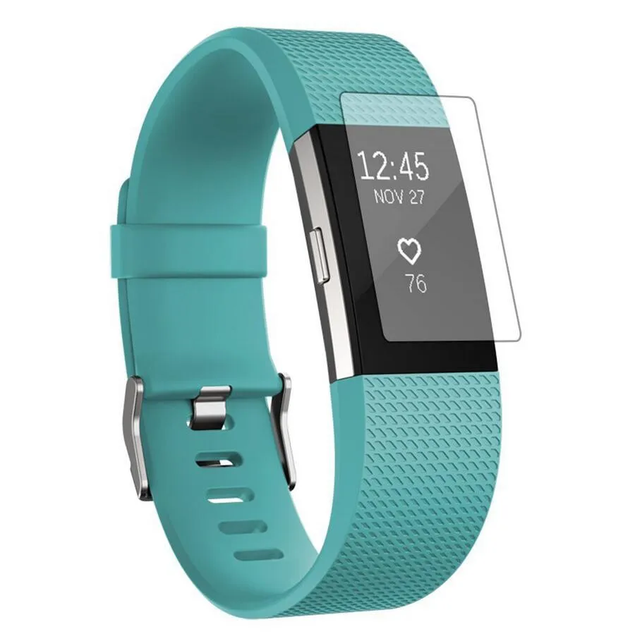 Smart Watch Screen Film Soft TPU Protector för FitBit Charge2 CHARGE 2 3H Explosion Proof Protector High Toughness HD Screen Film