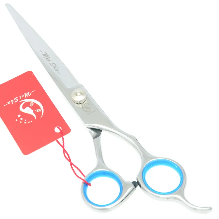 7.0Inch Meisha Pet Scissors Dog Grooming Scissors Set Japan 440C Straight + Curved + Thinning Scissors Kits Dogs Supplies .HB0061