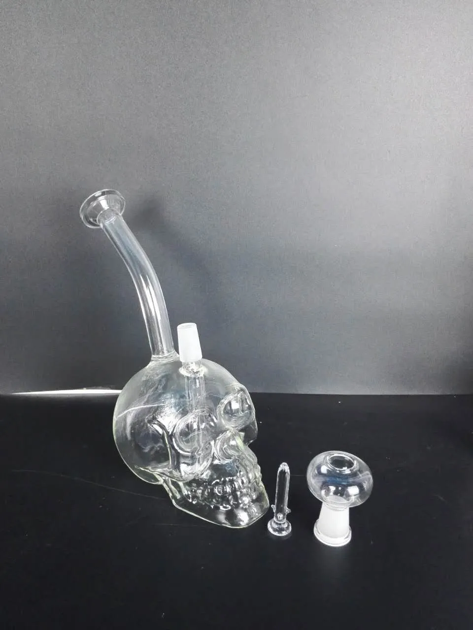 2017 plataformas de petróleo para venda dab rig caveira tubo de água de vidro bongs baratos frete grátis narguilés de gás