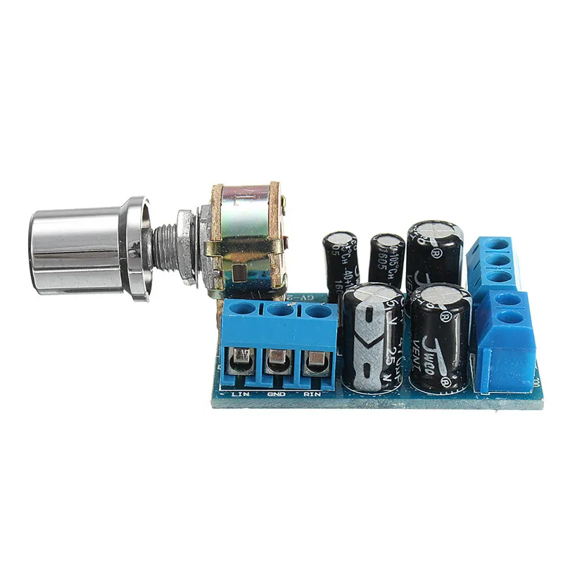 Freeshipping Durable Quality 4PCS/LOT TDA2822M 1W*2 DC 1.8-12V 2.0 Channel Stereo Audio Amplifier Board