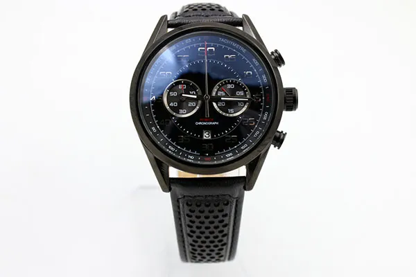 Limited Edition Tag Quartz Watch For Men Chronograph Flyback Stainless Skeleton Leather Band Caliber Watch mens Watches