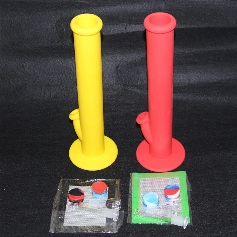 5ml Silicone Wax container with square sheets pads mat silicone bong water pipe dabber tool for dry herb jars dab