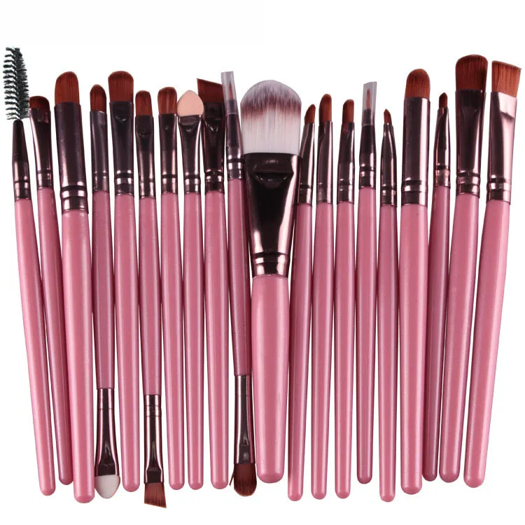 DHL FREE 2017 Hot Professional Makeup Brushes Set Cosmetic Face Eyeshadow Brushes Tools Makeup Kit Eyebrow Lip Brush