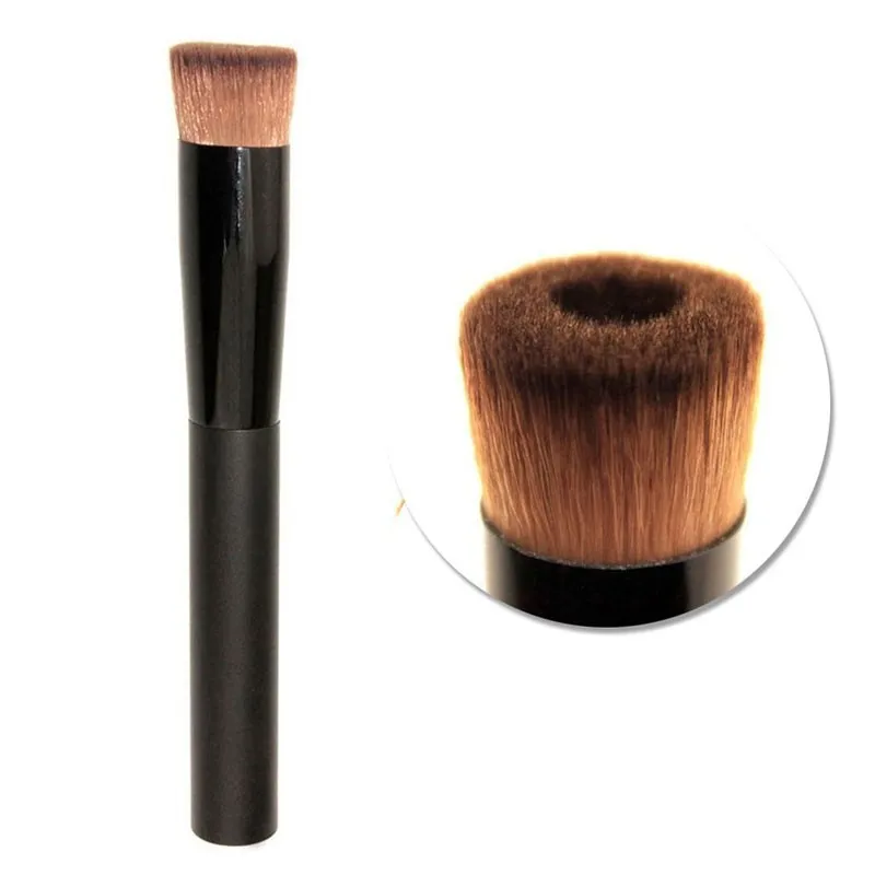 Hurtownie Hot Wklęsły Płynna Foundation Brush Blush Kontur Makeup Kosmetyczne Narzędzie Pinceaux Maquillage Darmowa Wysyłka