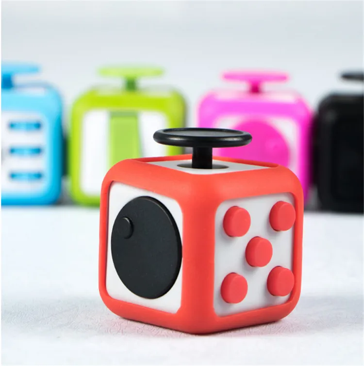 Fidget Cube Silicone Protector Cases Magica Cube Case Custodia Colorata Prism Frame Decompressione Ansia Copertura Protettiva