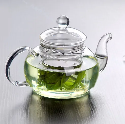 New Arrival Heat Resistant Water Bottle Glass Teapot with Infuser Tea Leaf Herbal Coffee 800ML Selling J101027157517