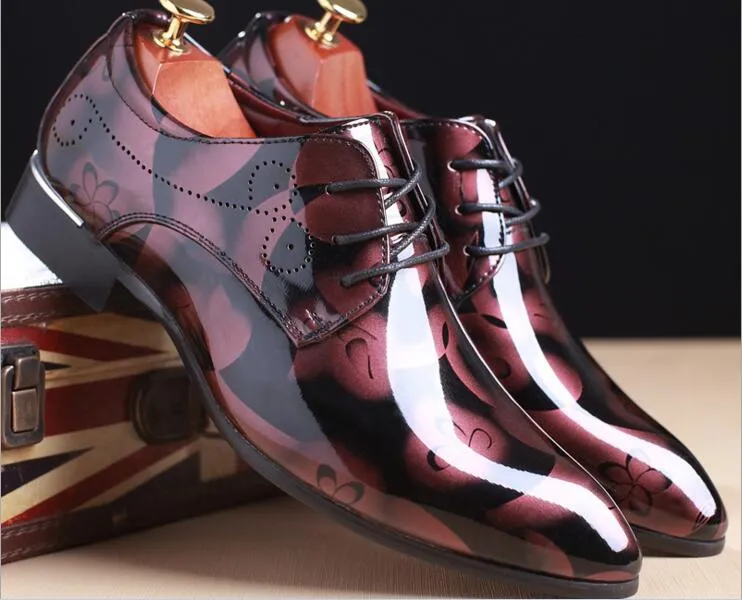 Wholesale Mens Red Bottom Shoes, Crocodile Pattern Dress Shoes... At Only  $46.46 | DHgate.Com