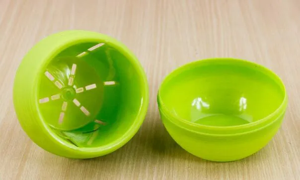 Mini jardinière en plastique de forme ronde en plastique pour décor de bureau succulentes