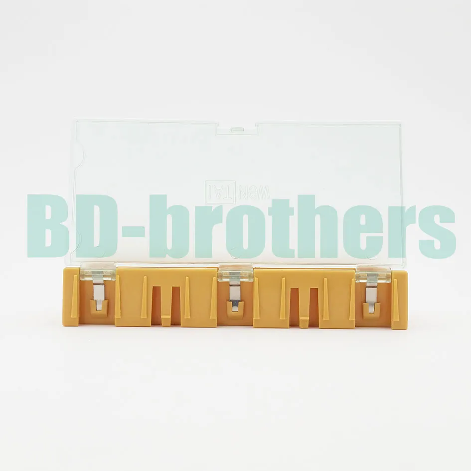 Original 4# Yellow Component Storage Box Square IC Components Boxes SMT SMD WEN TAI Boxes Combination Plastic Tool Case 