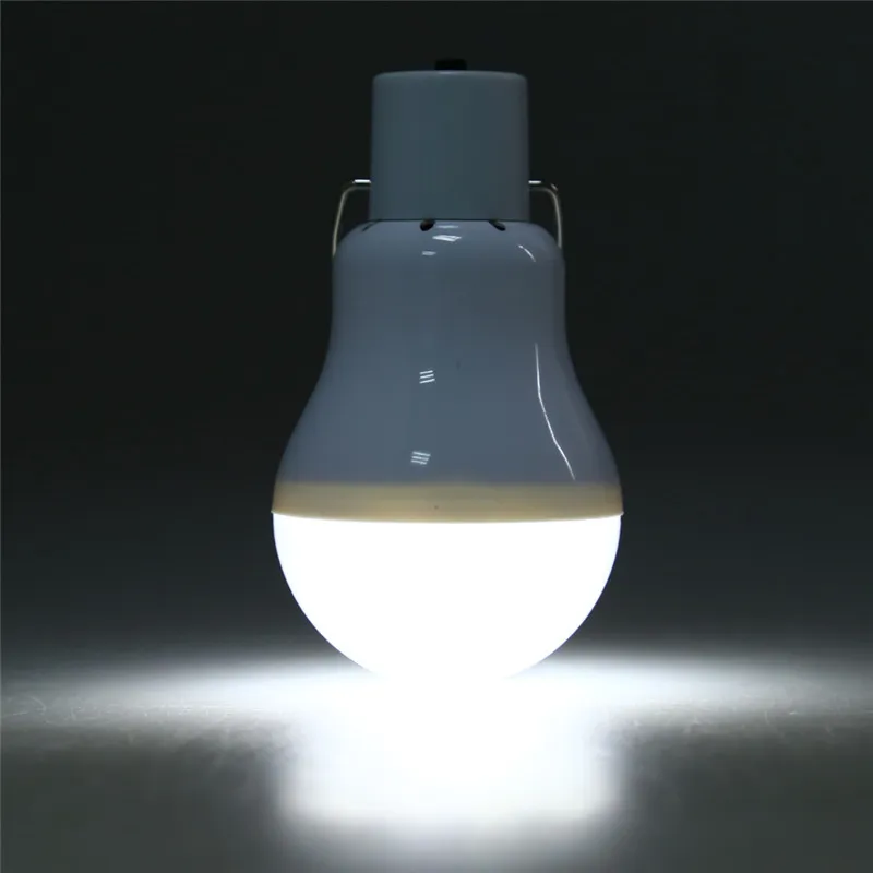 Livraison gratuite à Porto Rico lampe à ampoule LED à énergie solaire 5V 150LM lampe à énergie solaire Portable énergie solaire Camping lumière