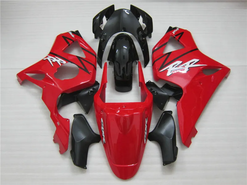 corpo Aftermarket kit parte carenagem para Honda CBR900RR 2002 2003 carenagens preto vermelho definir CBR 954RR 02 23 OT29