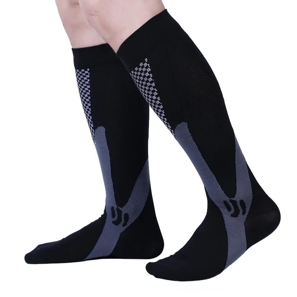 Compression Socks for Men & Women Nurses Medical Graduated Nursing Travel Running Sports Socks