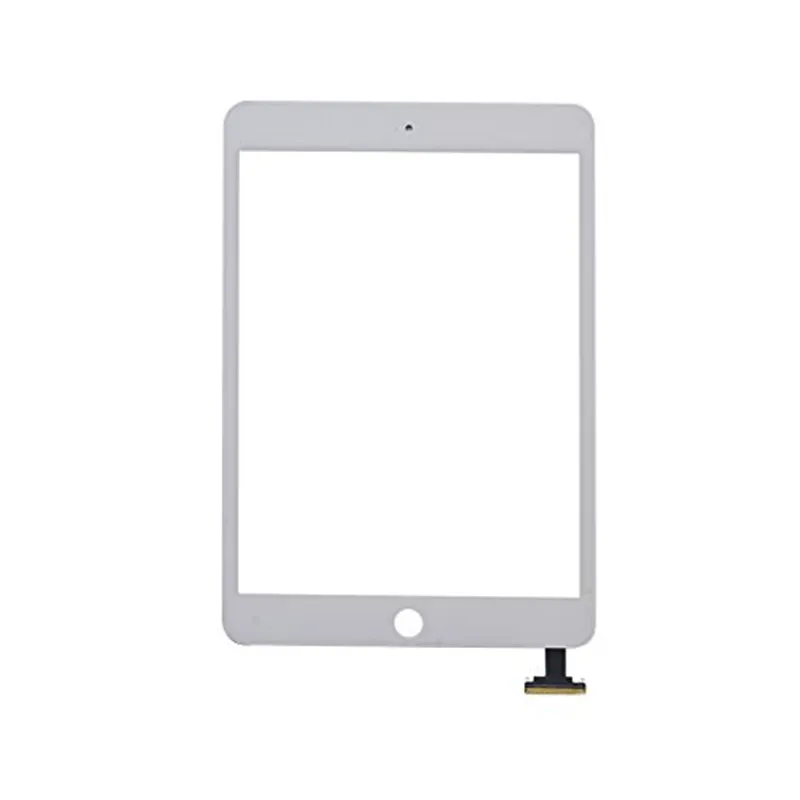 50 pezzi nuovo touch screen pannello in vetro digitalizzatore per iPad Mini 1 2 in bianco e nero