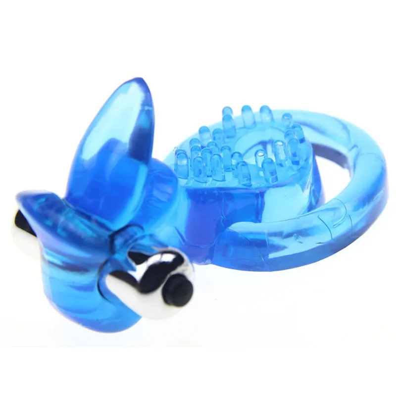 Stretchy Silicone Penis Ring Vibrator Delay... From Huacheng01, $3.72