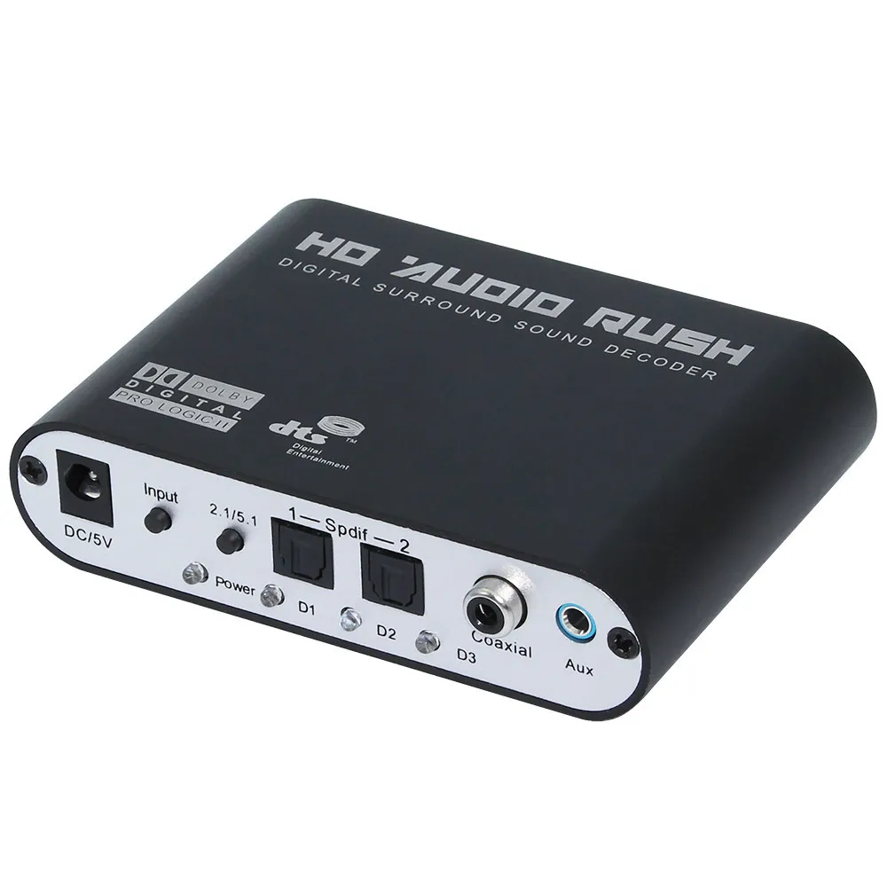 multi-channel digital audio decoder spdif coaxial