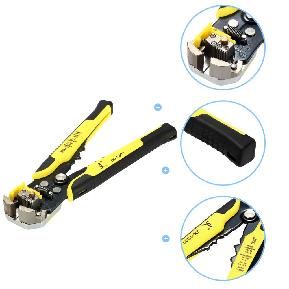 Automatisk kabelkabel Stripper Cutter Crimping Tool Multifunktionstång Multitool Plier MultiHerramienta Handverktyg Ferramenta