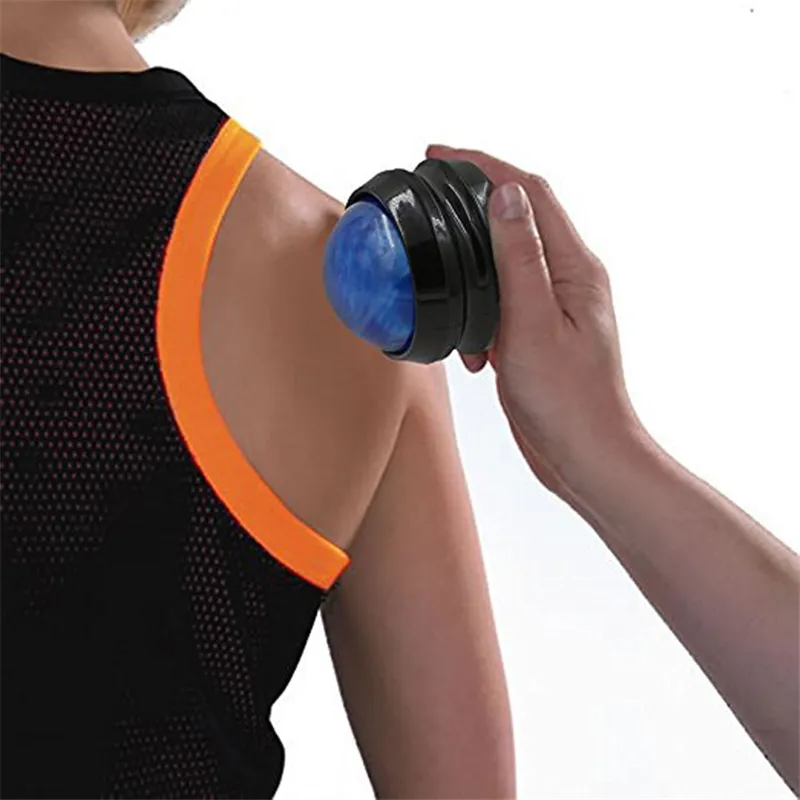 Back Body Massager Массаж Роликовый шар для ног Талия Ручная терапия Массаги Расслабляющие шарики Ручные инструменты здравоохранения