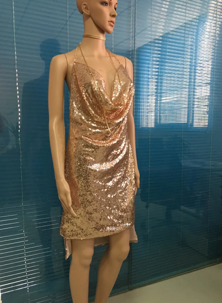 Elegant Sequin Cocktail Dresses: Backless Slip... From Clothesyes, $31.34  In Bulk | DHgate.Com