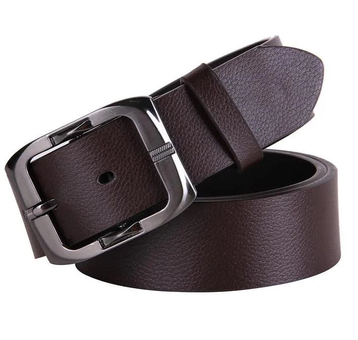 High quality men's genuine leather belt designer belts men luxury strap male belts for men fashion vintage pin buckle for jeans