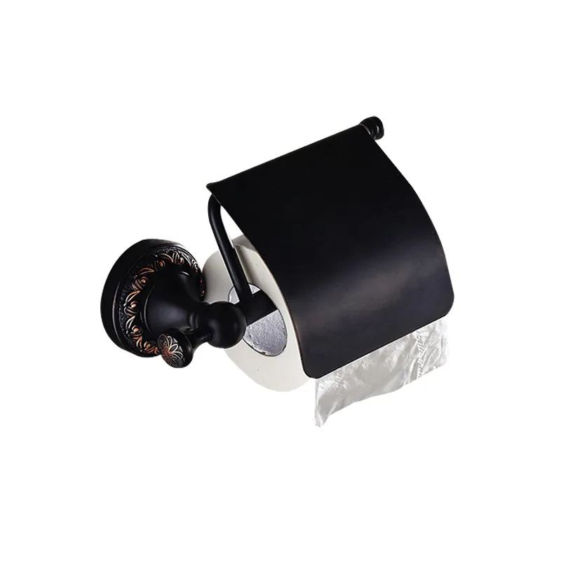 European new style designed Toilet Paper Holder,toilet Roll Holder,Tissue Holder,Black Finish-Bathroom Accessories for home and garden