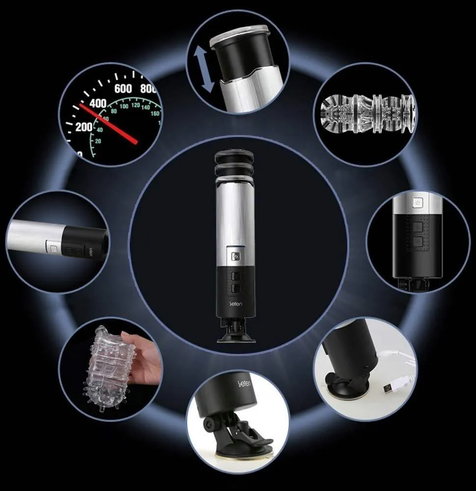 Leten Piston USB Charged Retractable Electric Male Masturbator with 0-380/Minute  Thrust Speed, Diameter 2.67 Inch from Dhgate Masturbators - price 65.99