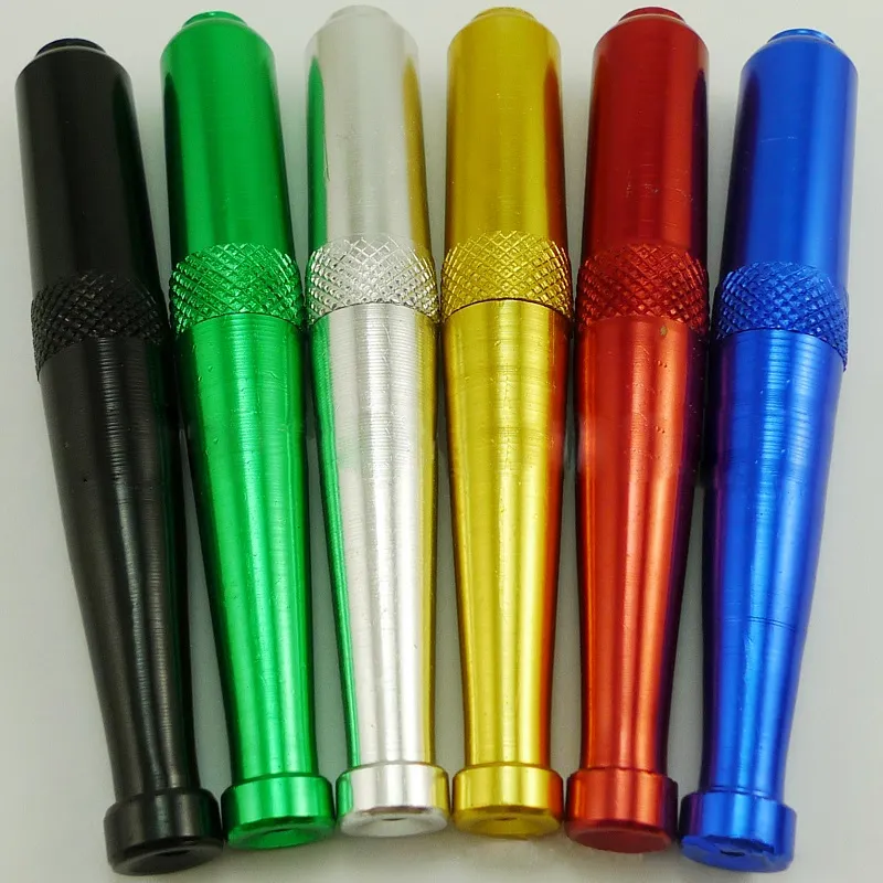 12 Pezzi Tubo Di Fumo In Metallo Colorato |Tubi Di Erbe