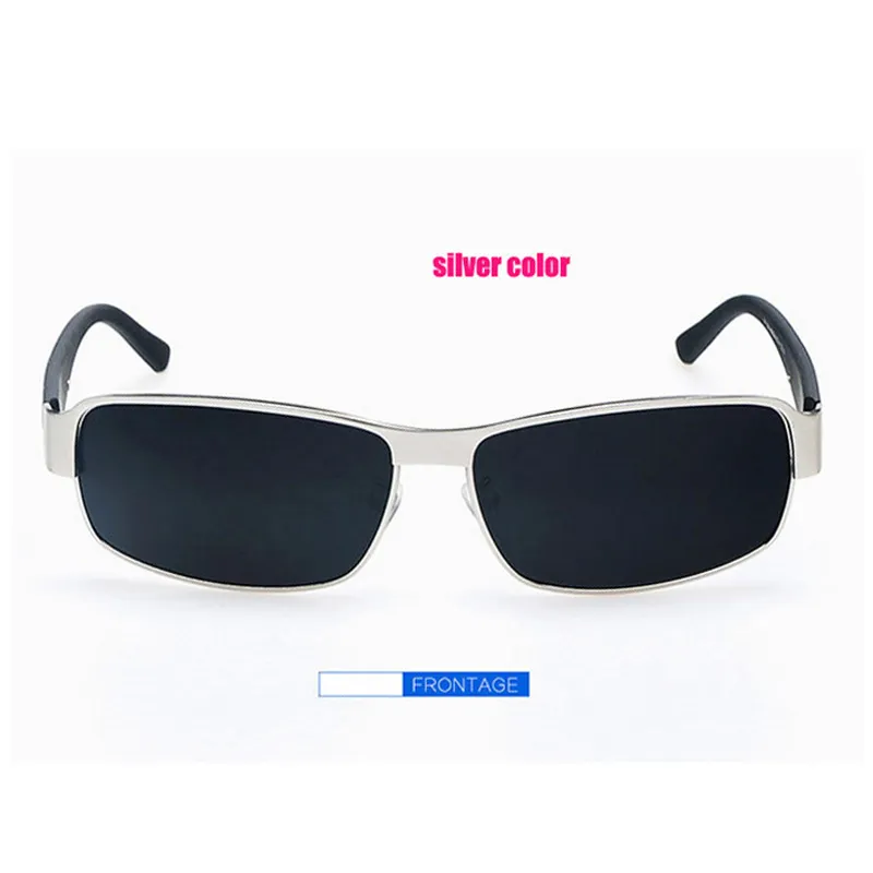 Moda Okulary przeciwsłoneczne Spolaryzowane Okulary Dla Mężczyzn Odkryty Sporty Przejeżdża Okulary Przypadkowe Okulary przeciwsłoneczne Big Square Metal Okulary