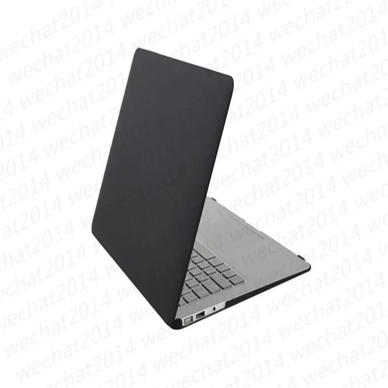 100PCS Funda rígida de goma mate Funda protectora de cuerpo completo para Apple Macbook Air Pro 11 '' 12 '' 13 "15"