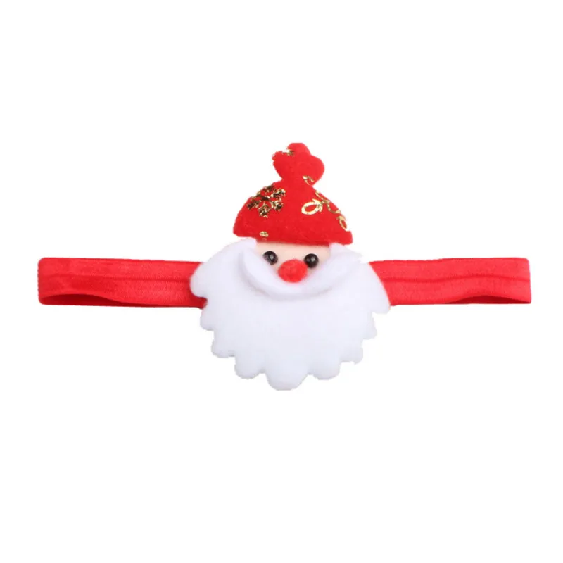 Presentes de Natal Acessórios de Cabelo Bebê Dos Desenhos Animados Papai Noel Headband para Kids Xmas Headbands Menina Criança Headwear Arcos