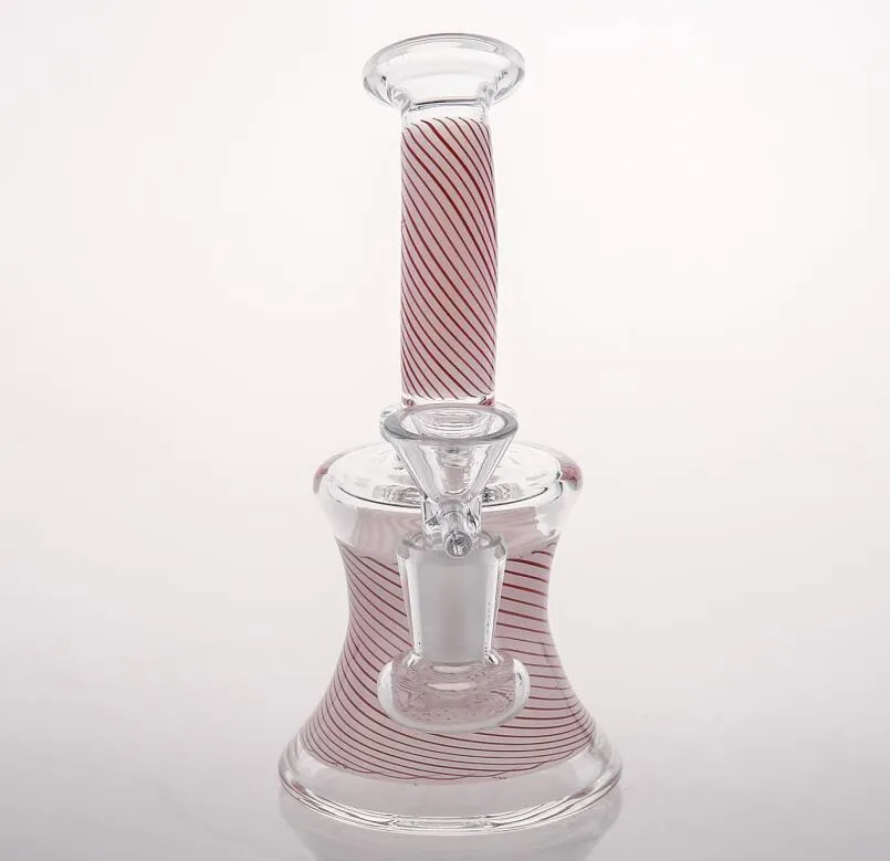 Rose Uv Narguilé Bongs En Verre Concentré Dabbers Bubbler Avec Perclateur En Ligne Recyclage À La Main Plates-Formes D'huile Smokingi Bong Conduites D'eau