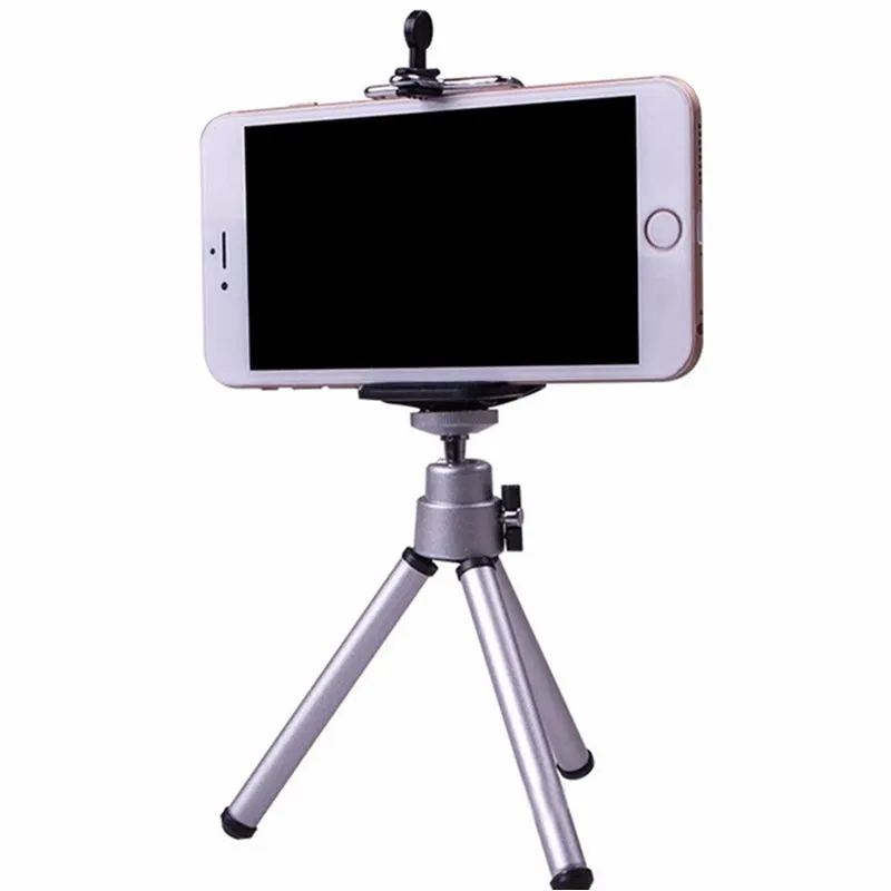 Supporto universale per treppiede portatile, supporto elastico, supporto rotante, staffa flessibile, accessori per fotocamera, adattatore, forniture per telefono, per iPhone 6 7 Plus