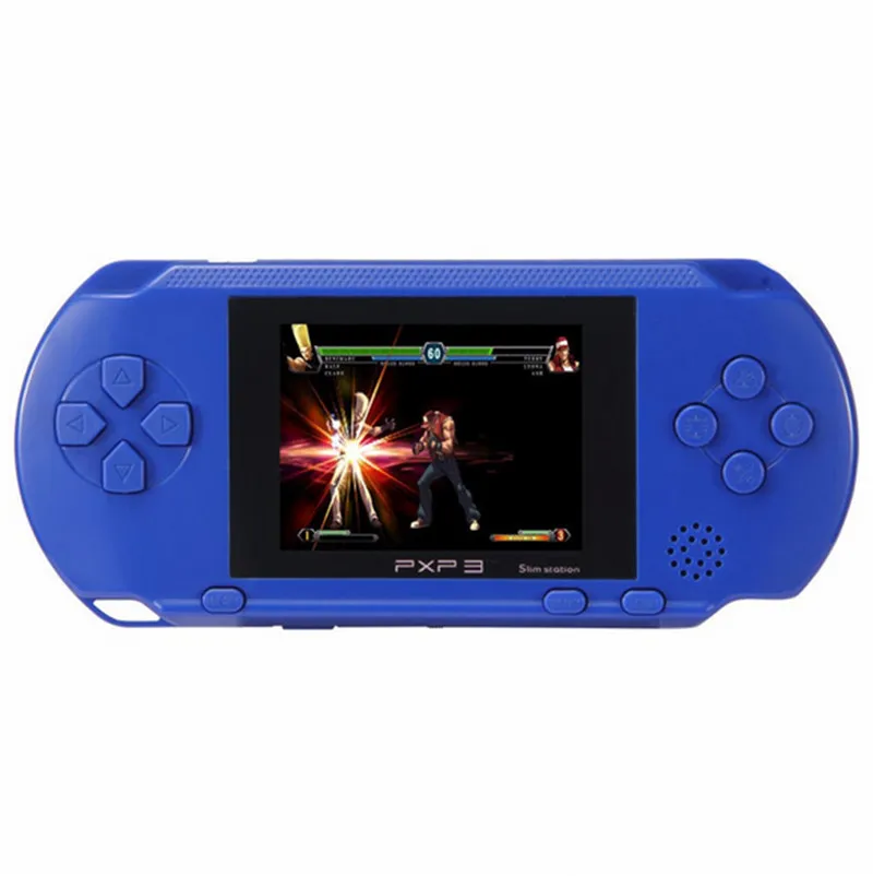 Hot New Arrival Game Player PXP3 (16bit) 2,5 tum LCD-skärm Handheld Video Game Player Console 5 Färger Mini Portable Game Gratis DHL